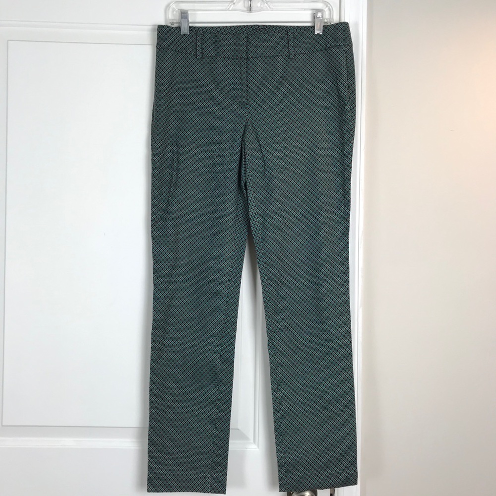 Ann Taylor green pants size 8